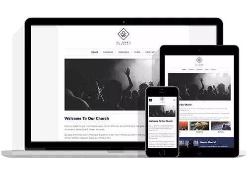 Gideon Design Template Church Pages